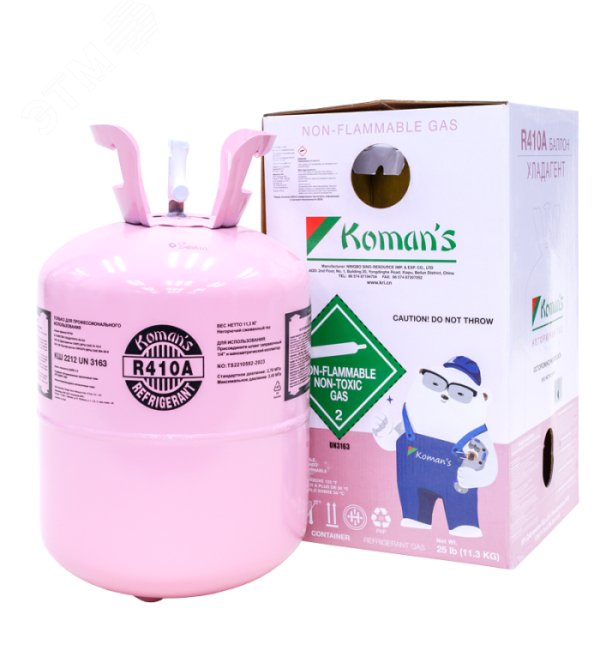 Изображение товара Фреон (хладон) R410А, 11,3кг FLYER (шт)