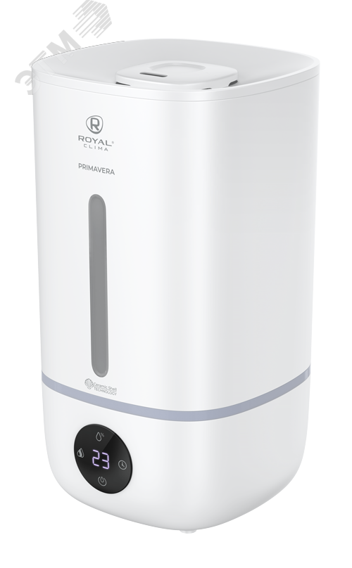 Изображение товара Ультразвуковой увлажнитель воздуха PRIMAVERA Royal Clima 350 м3/ч белый