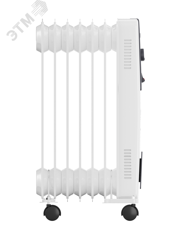 Радиатор масляный Fresco 1500 кВт 7 секций ROR-FR7-1500M Royal Clima - превью 3