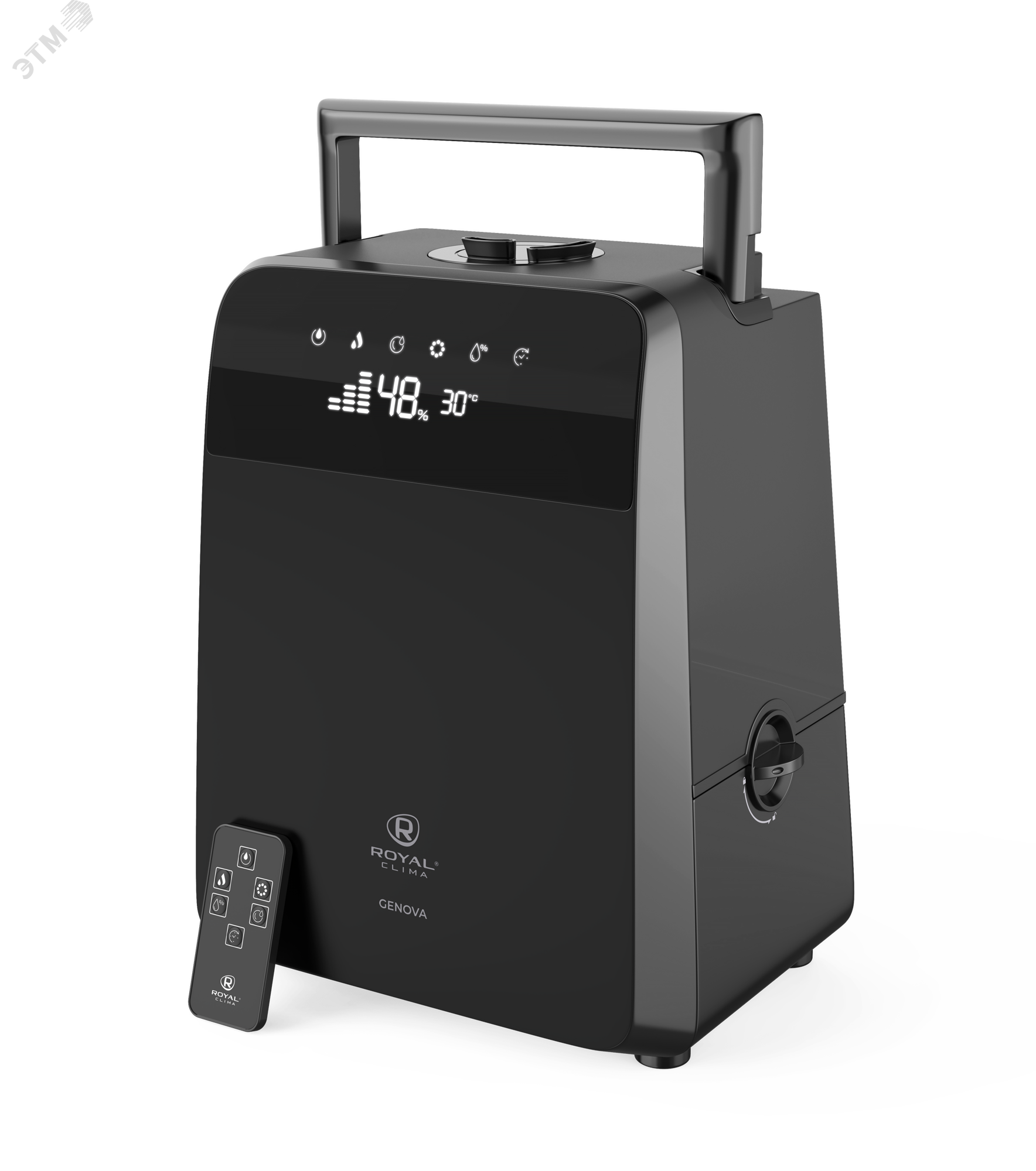 Изображение товара Бытовой увлажнитель воздуха Royal Clima RUH-G450/5.5E-BL с функциями ароматизации и ионизации