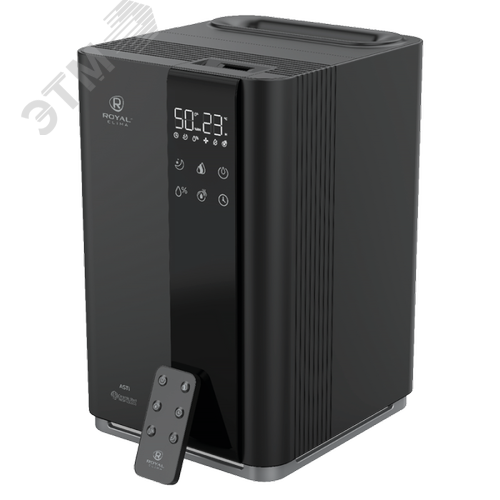 Изображение товара Увлажнитель воздуха бытовой RUHAS450/5.0E-BL, объем резервуара для воды 5 л, 3 в 1 (шт)