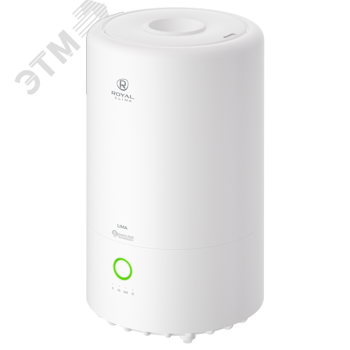 Изображение товара Увлажнитель воздуха ультразвуковой RUHLM300/4.0M-WT, объем резервуара для воды 4 л (шт)