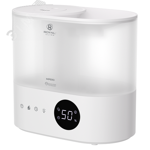 Изображение товара Увлажнитель воздуха ультразвуковой RUHIM300/3.5E-WT, объем резервуара для воды 3.5 л, 2 в 1 (шт)