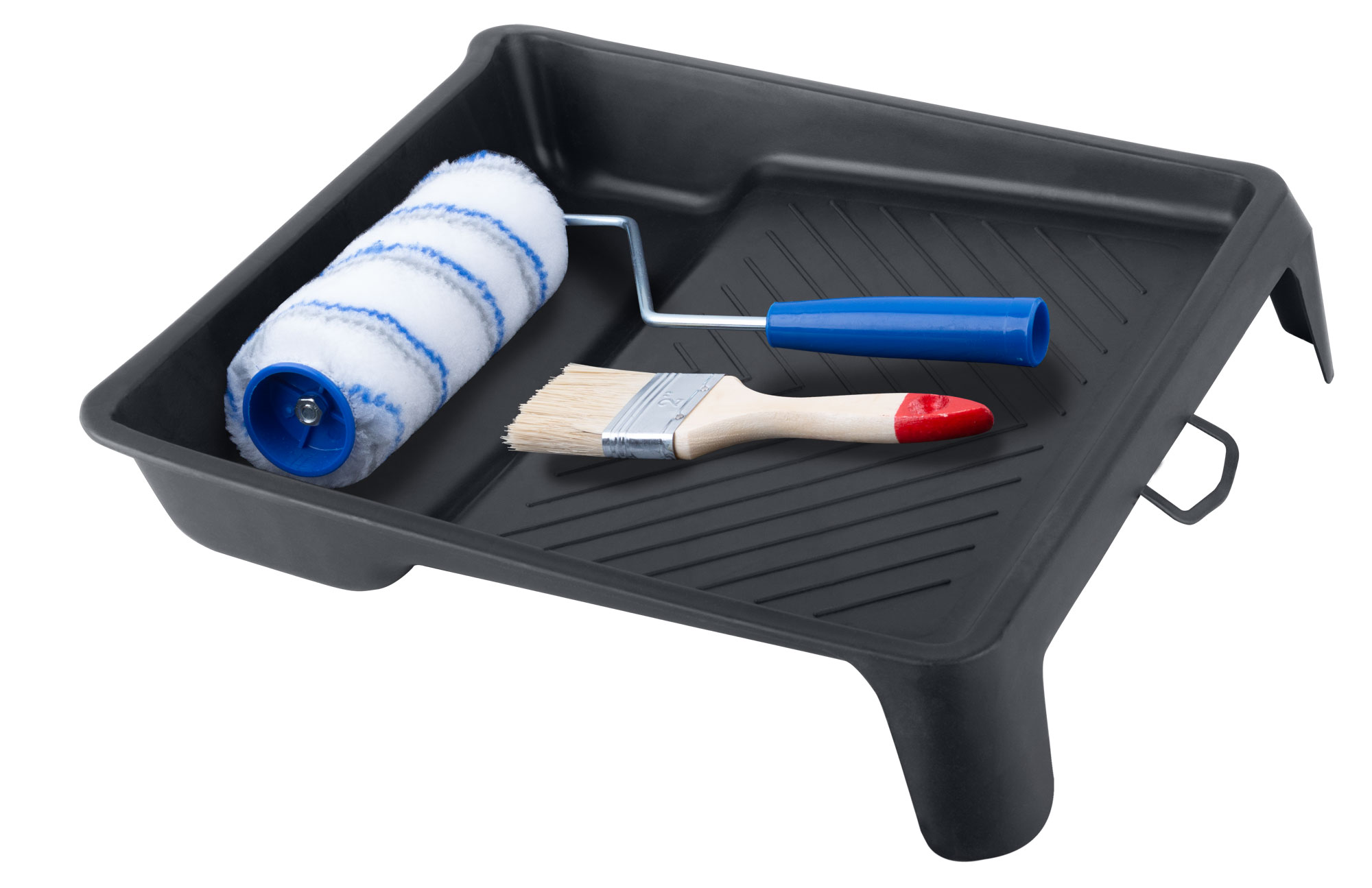 "Набор малярный ""Универсальный № 2"" (ванночка 270х270 мм + валик полиакрил 150 мм + кисть 50 мм)"