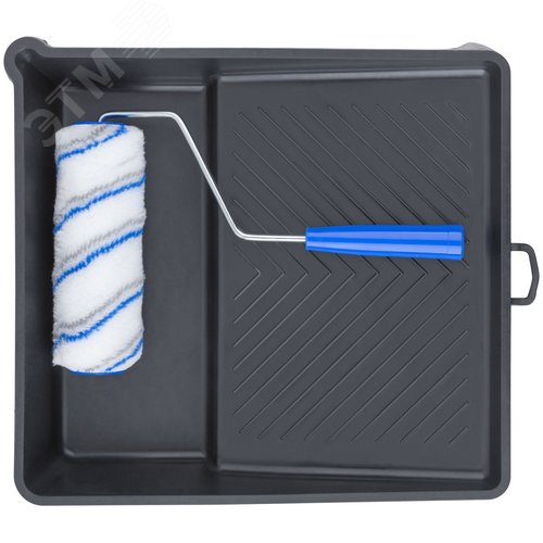 "Набор малярный ""Универсальный № 1"" (ванночка 345х315 мм + валик полиакрил 180 мм)" - фото 2