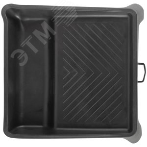 Ванночка для краски черная 270х270 мм - фото 3