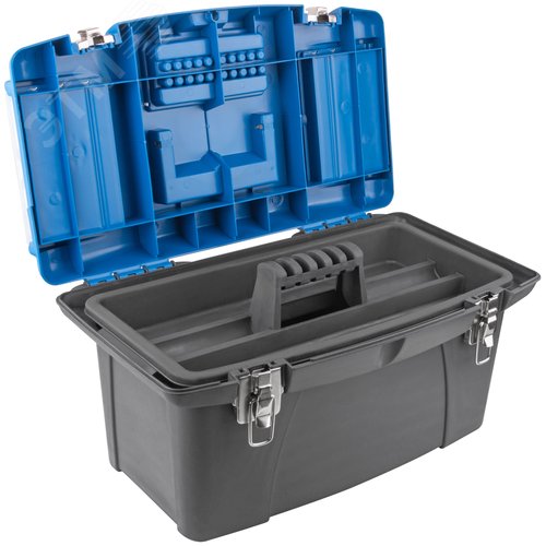 Ящик для инструментов 480х230 мм с металлическим замком - фото 4