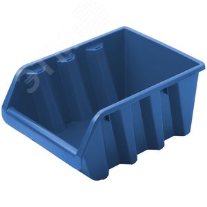 Лоток для крепежа пластиковый 245х170х125 мм синий