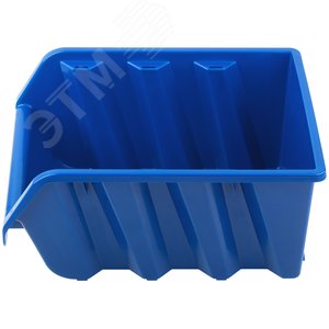 Лоток для крепежа пластиковый 245х170х125 мм синий - фото 2