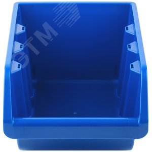 Лоток для крепежа пластиковый 245х170х125 мм синий - фото 3