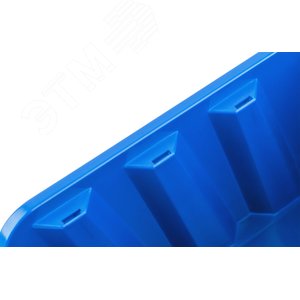 Лоток для крепежа пластиковый 245х170х125 мм синий - фото 4