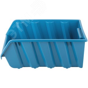Лоток для крепежа пластиковый 375х225х160 мм синий - фото 2