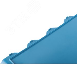 Лоток для крепежа пластиковый 375х225х160 мм синий - фото 5