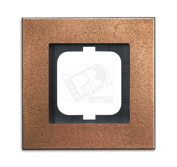 Изображение товара CARAT Рамка 1 пост бронза (шт)