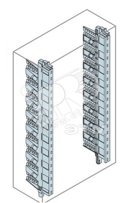 Вертикальные направляющие для шкафа GEMINI (Размер1) LUC 1SL0283A00 ABB - превью