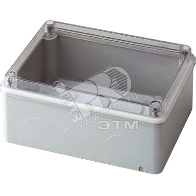 Коробка распределительная герметичная 153х110х66мм IP55 прозрачная ...