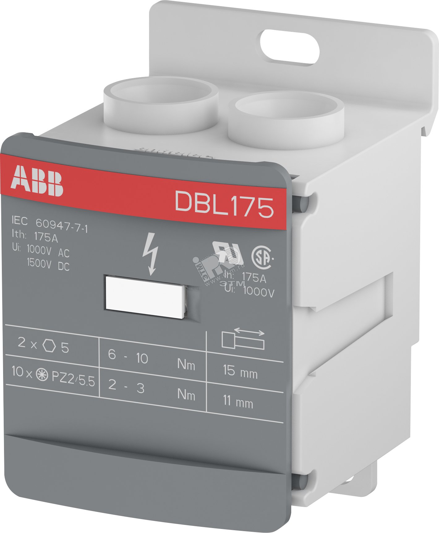 Блок распределительный 175А 1п DBL175 ABB