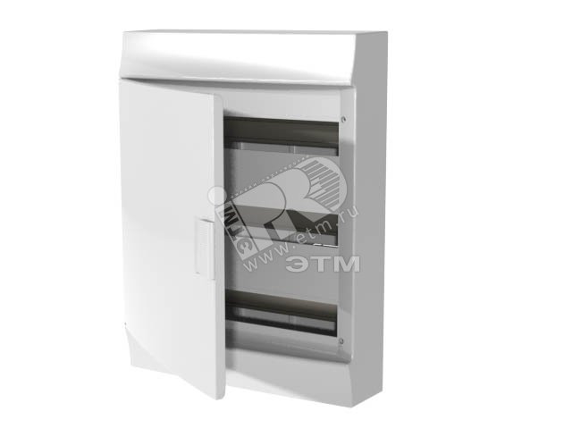 Щит распределительный навесной ЩРн-п Mistral41 54М пластиковый непрозрачная дверь с клеммами 41P18X31B ABB - превью 2