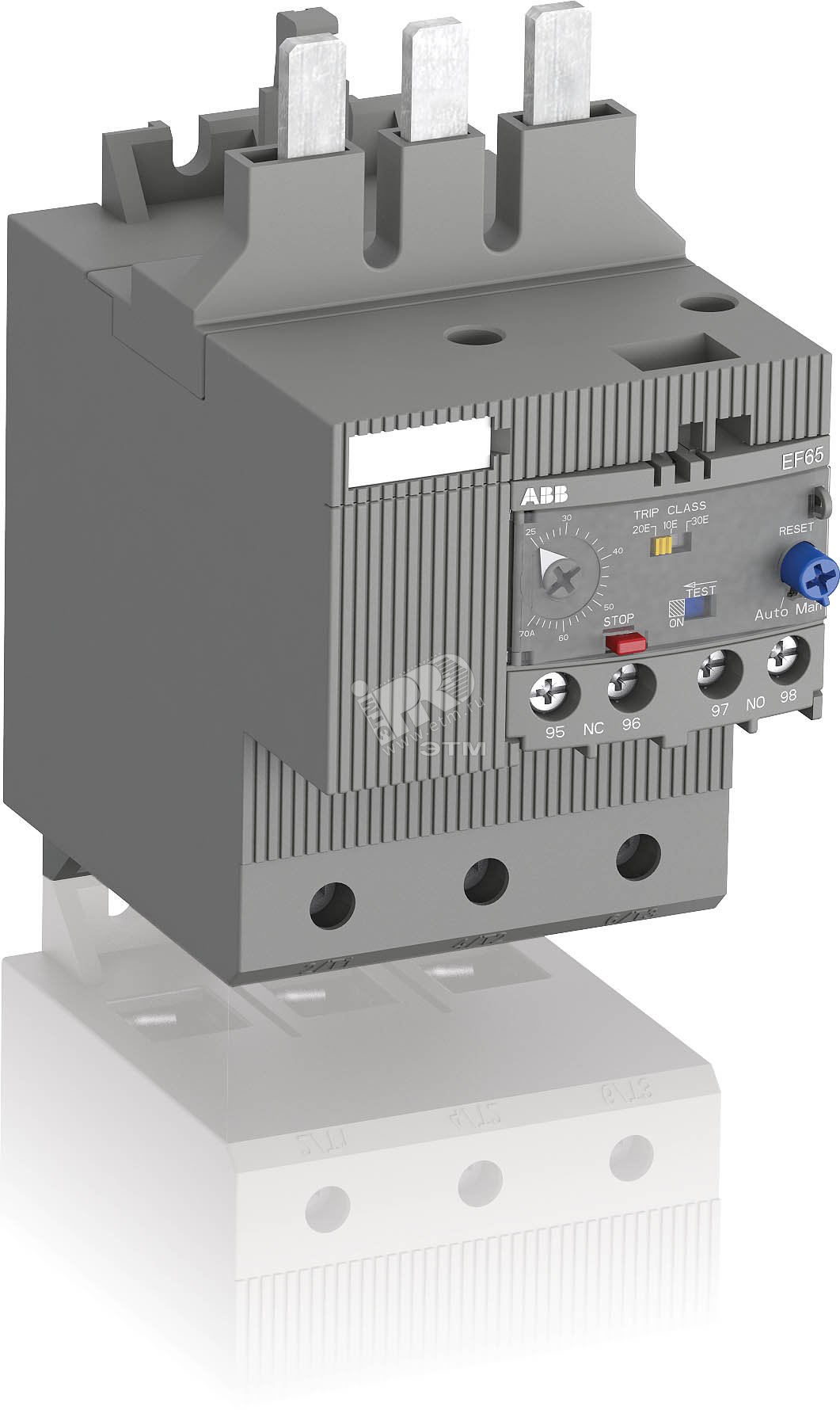 Изображение товара Электронное реле перегрузки EF65-70 для контакторов 25-70А ABB Германия