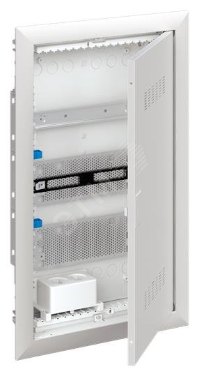 Шкаф мультимедийный с дверью с вентиляционными отверстиями и DIN-рейкой (3 ряда) UK630MV ABB - превью 2