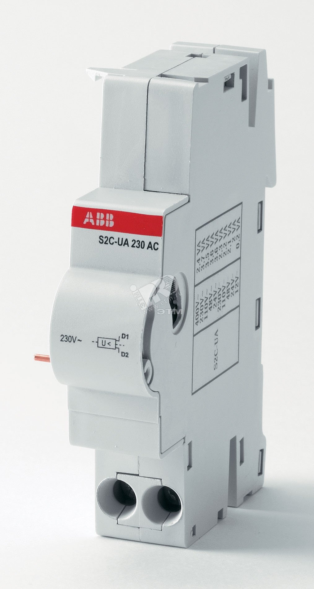 Реле минимального напряжения компьютера (ELC) S2C-UA12 DC ABB - превью 2