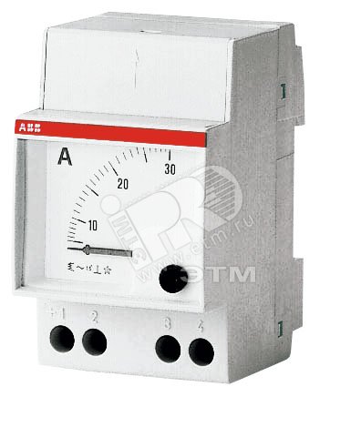 Амперметр переменного тока прямого включения АМТ 1/10 AMT 1/10 ABB - превью