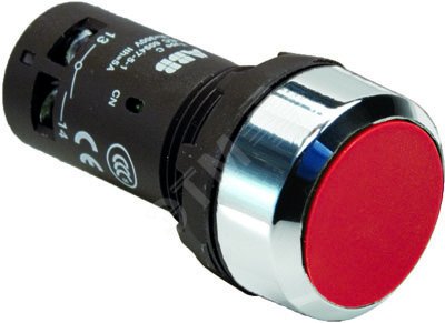 Кнопка CP1-30R-01 красная без фиксации 1HЗ 1SFA619100R3041 ABB - превью 2
