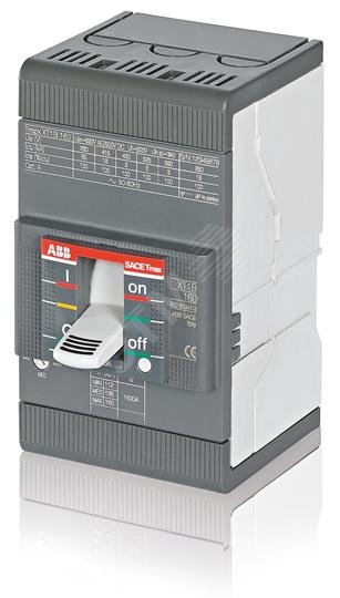 Выключатель автоматический XT1N 160 TMF 16-450 3p F F 1SDA080827R1 ABB - превью 2