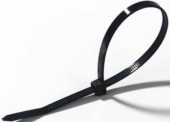 Стяжка кабельная 200х2.5мм черная (100шт) SKT200-80X-100 ABB - превью 2