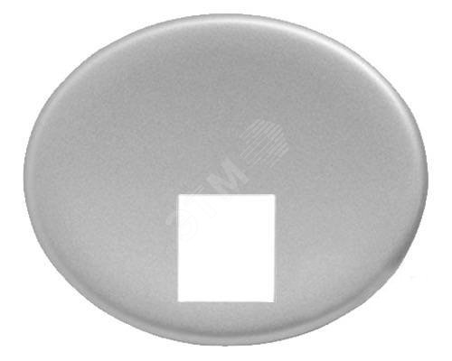 Изображение товара TACTO Накладка розетки телекоммуникационной серебро (шт)