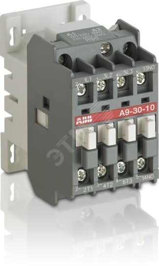 Контактор A9-30-10 (9А AC3) катушка 220В AC 1SBL141001R8010 ABB