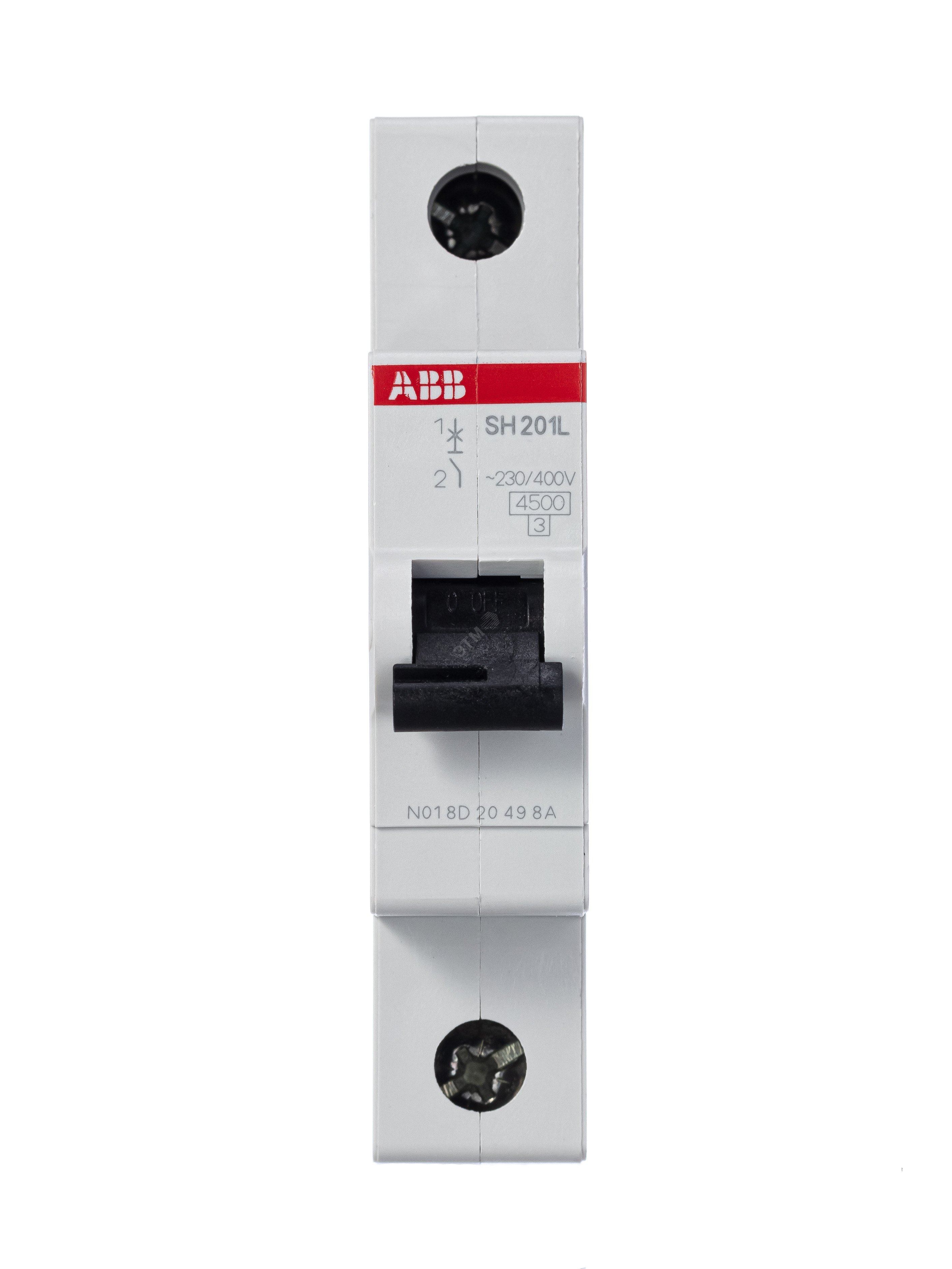 Выключатель автоматический однополюсный 40А С SH201L 4.5кА SH201L C40 ABB - превью 6