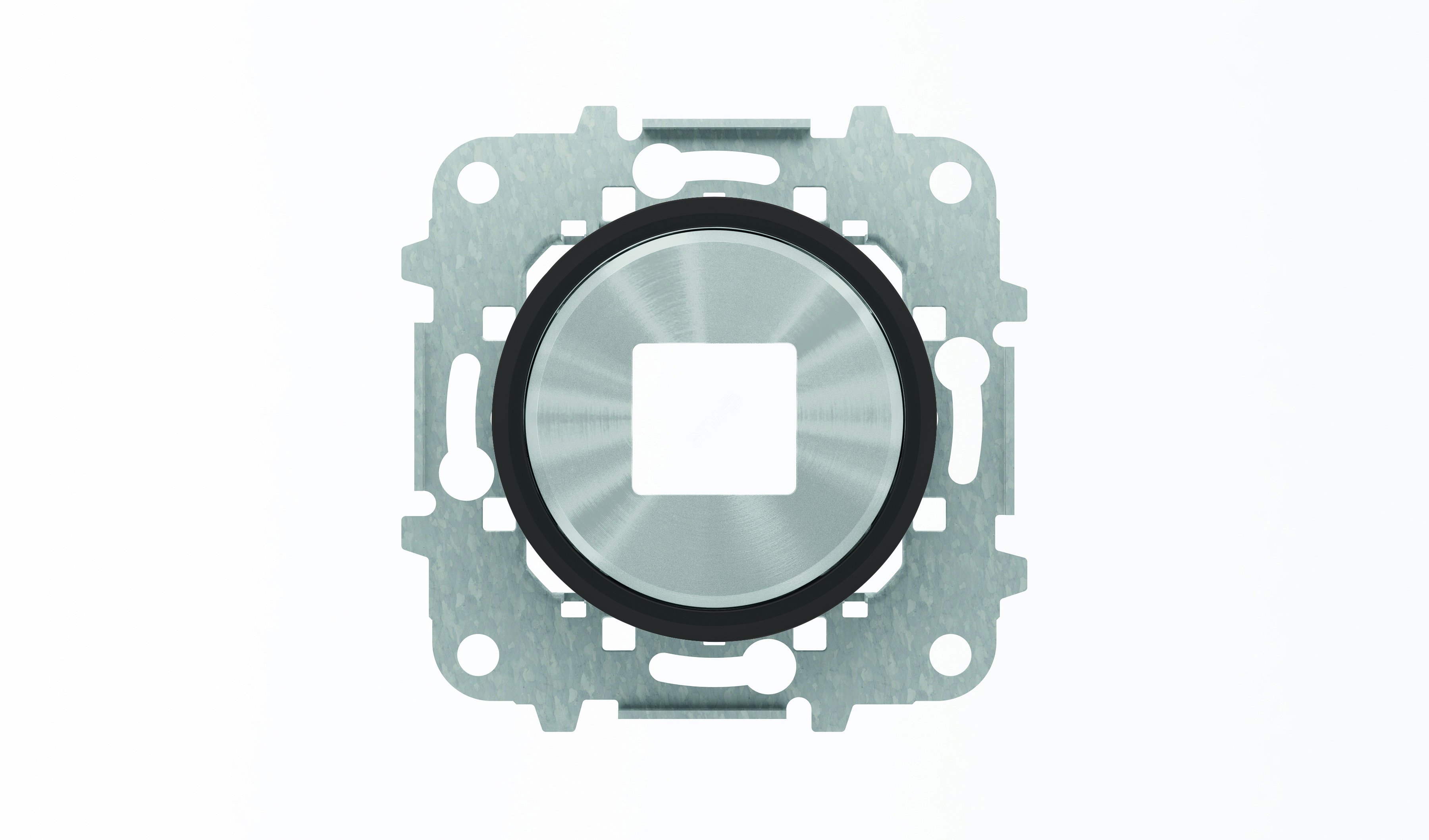 Накладка для механизмов зарядного устройства USB 8185 SKY Moon кольцо черное стекло 8685 CN ABB - превью 3