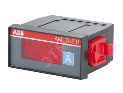 Амперметр (36х72мм) цифровой переменного тока AMTD-1 P ABB - превью 2