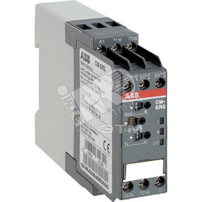 Реле контроля тока CM-SRS.11S 1ф (Imax или Imin) диапазоны измерения 3-30мА/10-100мA 1SVR730840R0200 ABB - превью