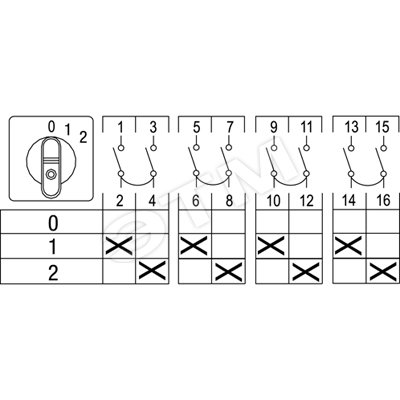 Переключатель т125 схема
