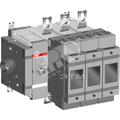 Рубильник OS160GD04F без ручки под предохранители DIN-00 артикул ...