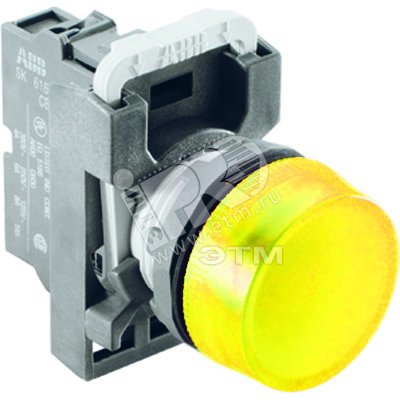 Лампа ML1-100Y желтая (только корпус) 1SFA611400R1003 ABB - превью