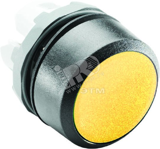 Кнопка MP1-10Y желтая без подсветки без фиксации 1SFA611100R1003 ABB - превью