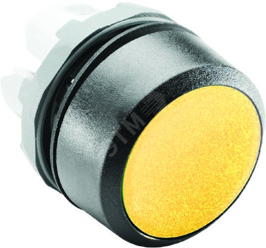 Кнопка MP1-10Y желтая без подсветки без фиксации 1SFA611100R1003 ABB - превью 2
