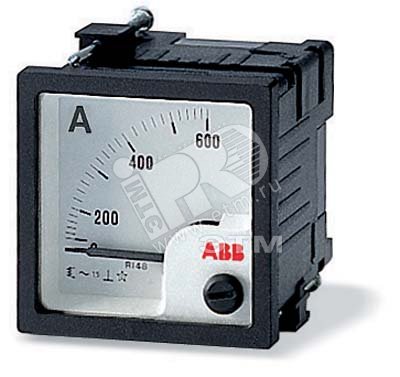 Амперметр постоянного тока без шкалы включение через шунт 60 мВ AMT2-A2/48 ABB