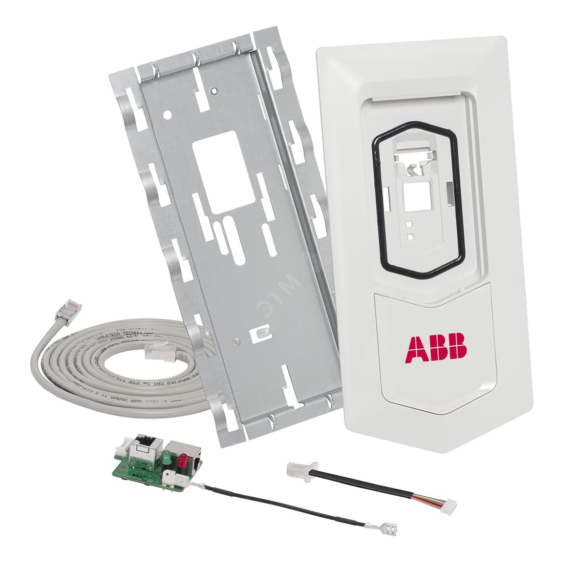 Комплект монтажный DPMP-01 для монтажа панели упр. на дверь шкафа (кабель-3м, БЕЗ пан. упр.)  ABB - превью 2