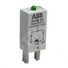 Светодиод зеленый CR-P/M-92V 110-230В AC/DC для реле CR-P CR-M 1SVR405654R1100 ABB - превью 2