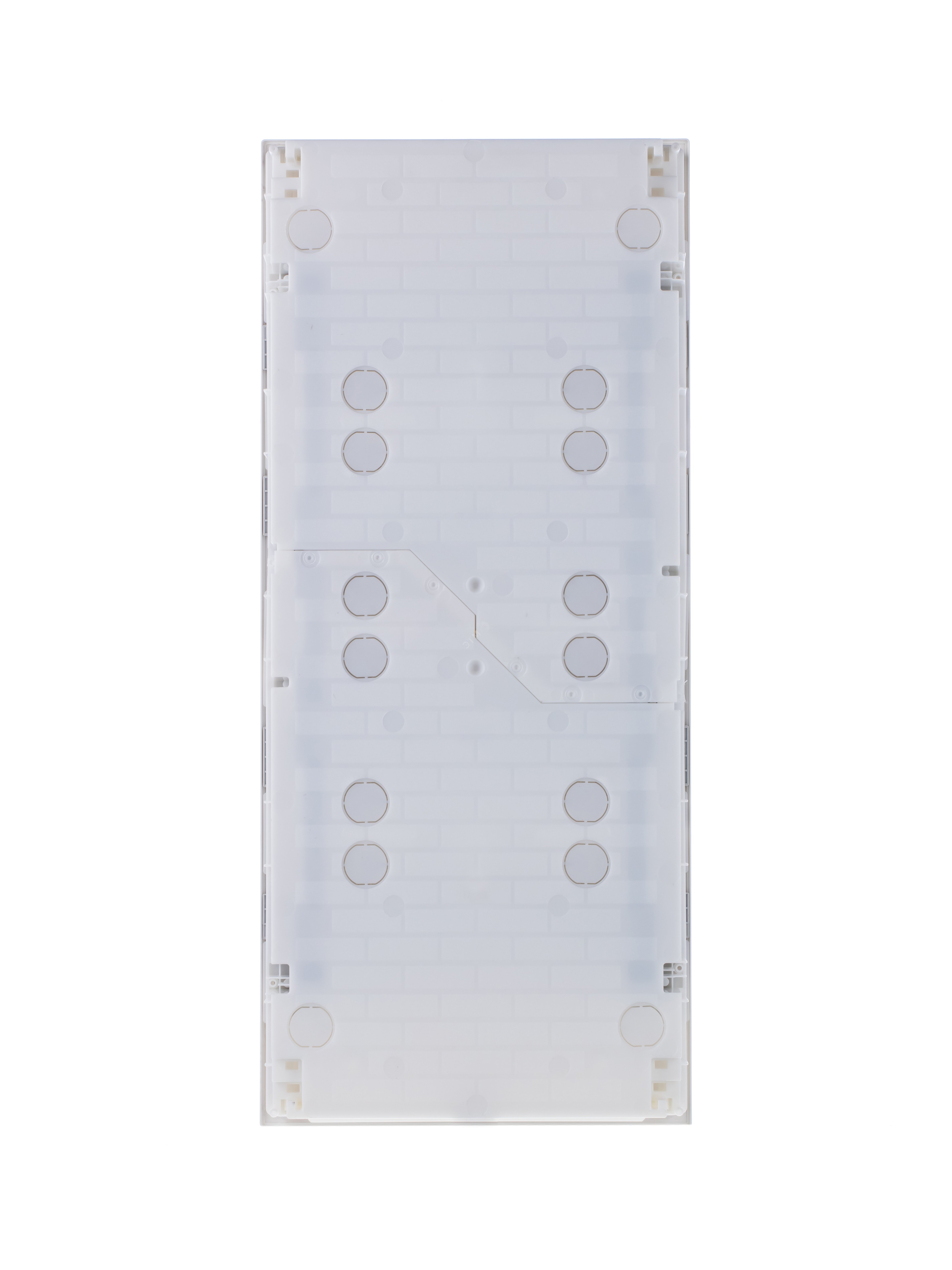 Щит распределительный встраиваемый ЩРв-п Mistral41 48М пластиковый непрозрачная дверь с клеммами 41A12X41B ABB - превью 6