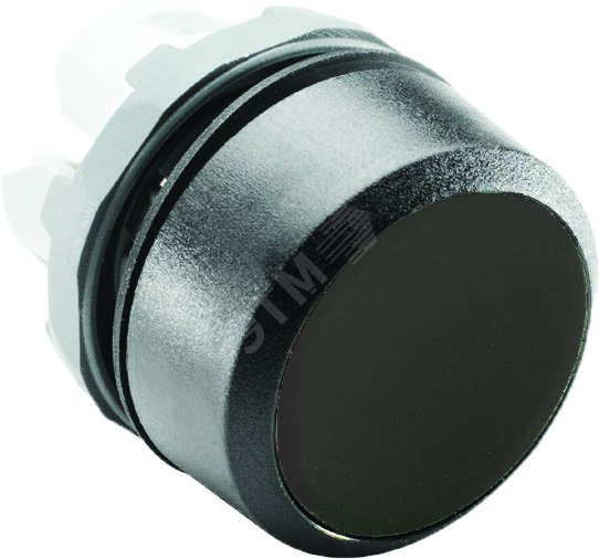 Кнопка MP1-10B черная без подсветки без фиксации 1SFA611100R1006 ABB - превью 2