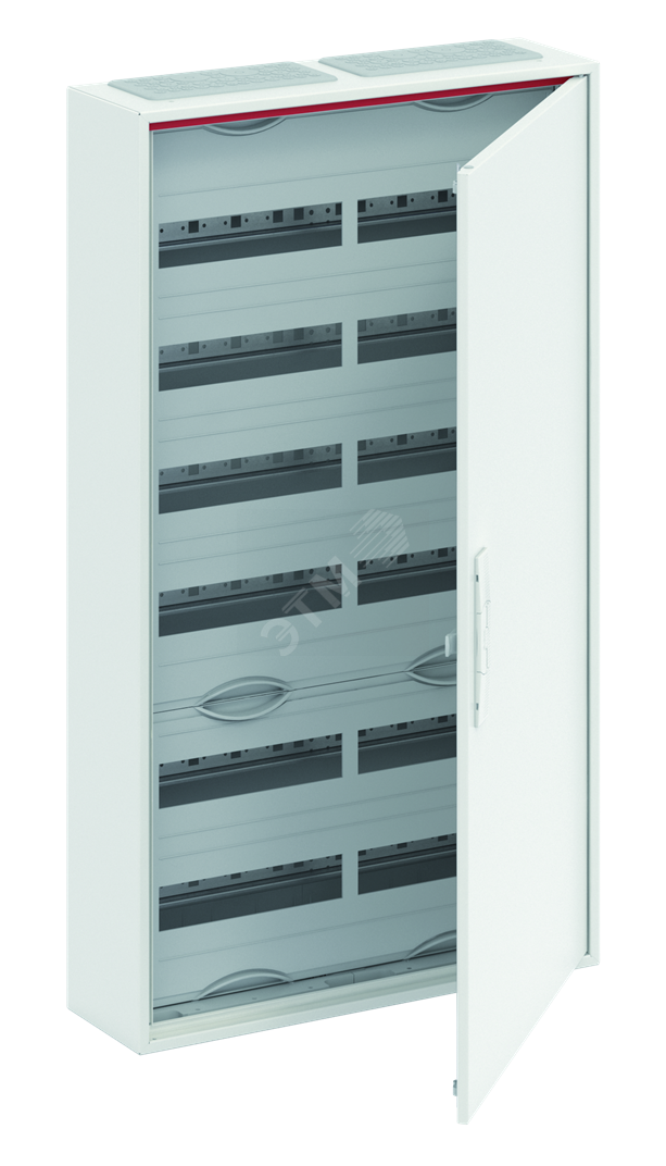 Шкаф 72m 2х3х12 навесной ip44 500x550x160 abb comfortline compact ca c клеммами n pe ca23vzru