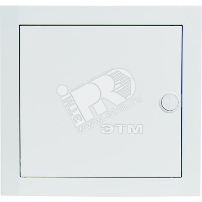 Щит распределительный встраиваемый ЩРв-П-12 IP30 пластиковый белый стальная дверь UK512N2 ABB - превью 2
