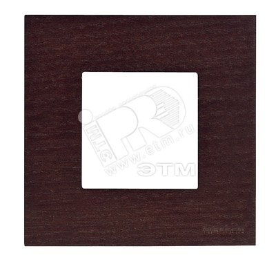 Изображение товара Zenit Рамка 1 пост натуральный венге (шт)