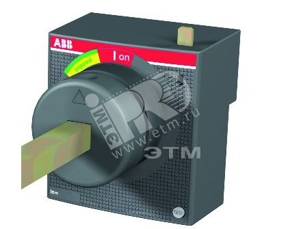 Рукоятка поворотная на дверь для выключателя стационарного/втычного исполнения RHE XT1-XT3 F/P 1SDA066479R1 ABB - превью