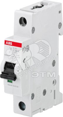 Выключатель автоматический однополюсный 32А Z S201M S201M Z32 ABB - превью 2